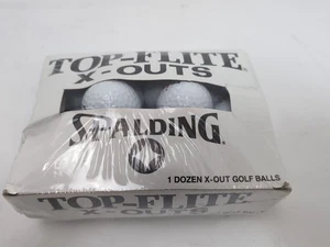 Top Flite "X-Outs" Golfbälle weiß versiegelt neu - Bild 1 von 3