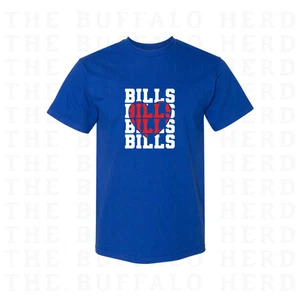 Stacked Buffalo HeartShirt, Damen Buffalo Football NY Apparel - Bild 1 von 1