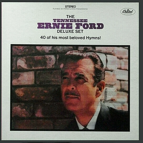 TENNESSEE ERNIE FORD "DELUXE SET" (3 LPS) PREMIUM QUALITY USED LP (NM/EX) - Image 1 of 1
