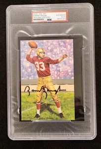 Sammy Baugh Signed Goal Line Art Card GLAC Washington Redskins Autograph PSA/DNA - Picture 1 of 2