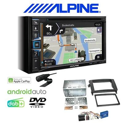 Alpine Autoradio Apple CarPlay DAB+ für Mercedes Benz B-Klasse 2005-2011 Canbus - Bild 1 von 4