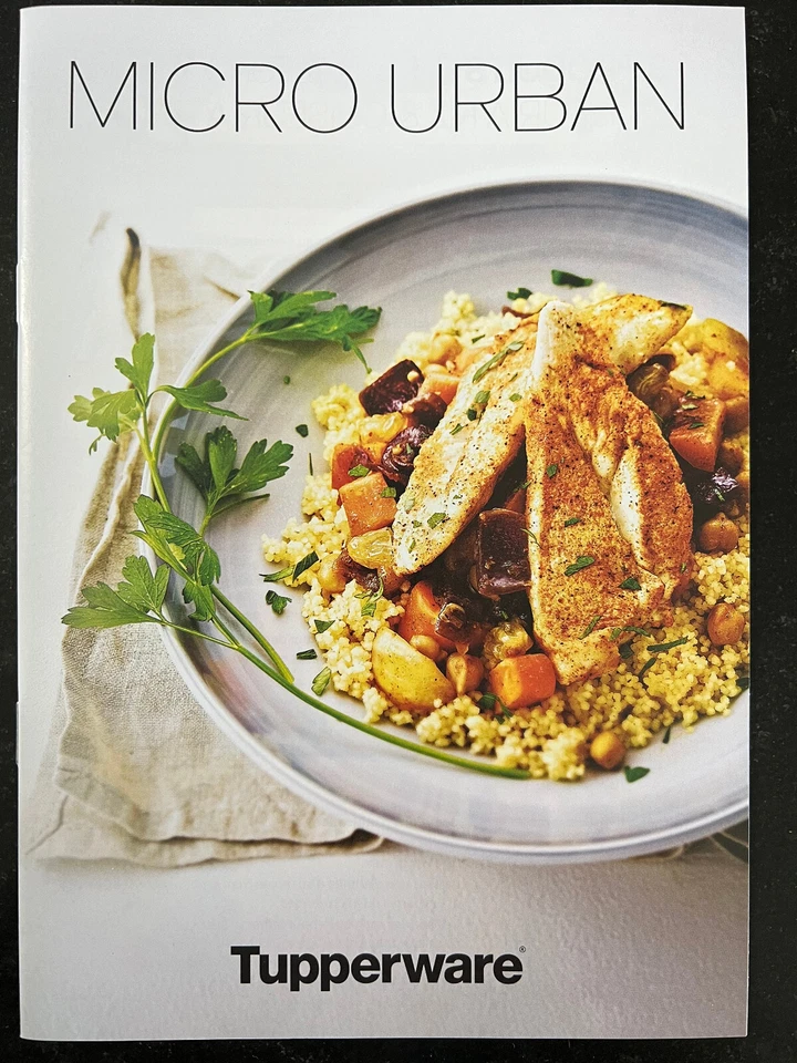 TUPPERWARE Livret recettes cuisine Micro urban NEUF Livre - Immagine 1 di 1