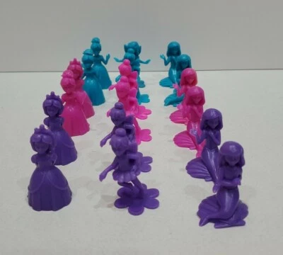 18 Мини Разнообразных Фигурок Феи Принцессы Русалки Вечеринка Услуга Рукоделие Торт Топпер - Изображение 1 из 4