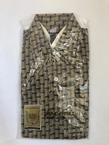 vintage vanderbilt long sleeve button up dress shirt youth size 10 NIP 60s NOS - Picture 1 of 9