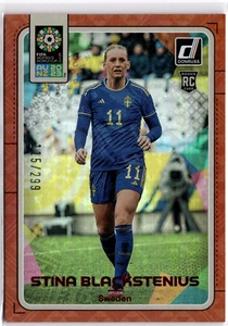 Stina Blackstenius 2023 Panini Donruss FIFA Women's World Cup Red #188 #115/299 - Bild 1 von 2