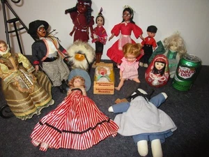 Vintage Sammlerpuppen Multiethno viele sind Handarbeit Lot LM44 - Bild 1 von 10