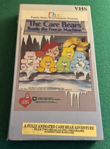 The Care Bears Battle the Freeze Machine (VHS 1984, FHE) + FREE DVD - Picture 1 of 2