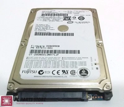 Fujitsu 250GB SATA 2.5" MHY2250BH CA06889-B30900C1 CA26344-B32104BA PCB PARTS - Image 1 of 4