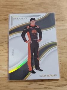 2023 Panini Chronicles Immaculate Holo Gold #25 Colby Howard - Picture 1 of 2