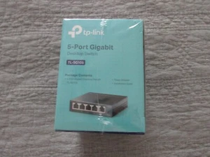 TP-Link TL-SG105 5 Port Gigabit Ethernet Network Switch Easy Smart Desktop AA4-2 - Bild 1 von 3