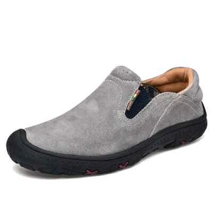 Herren Leichte Halbschuhe Slipper Flach Freizeitschuhe Bequem Weich Wanderschuhe - Bild 1 von 25