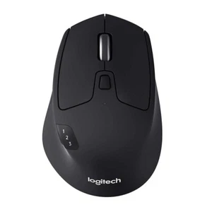 Logitech M720 Multi-Device Wireless Mouse with Hyper-Fast Scrolling - Black - Picture 1 of 3