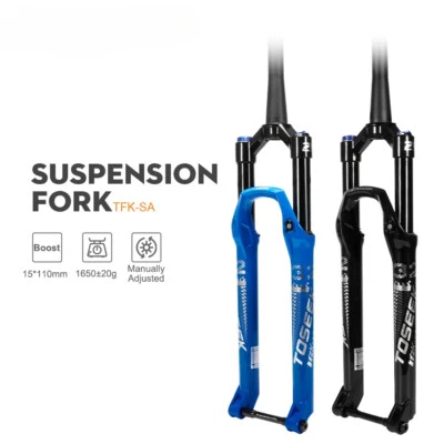 27.5/ 29 Inch travel 120mm Mountain Bike Air Suspension Fork Thru Axle 15*110mm - Image 1 of 4