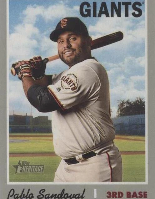 2019 Topps Heritage - Pablo Sandoval #276