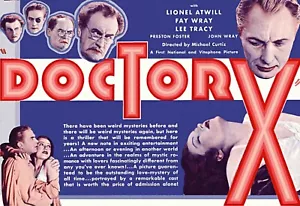 Doctor X 1932 Dvd. copy of public domain film. disc only - Picture 1 of 1