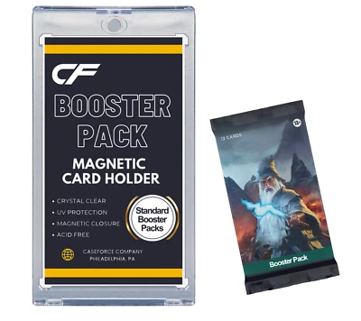 CF Booster Pack Magnetic One Touch Card Holder for - Sized Standard Gaming Packs - Image 1 of 2