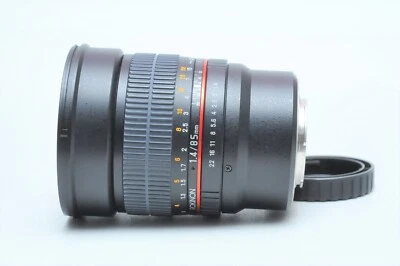 Rokinon AF 85mm f1.4 ASPH AS IF UMC Lens for M43 Mount 317 - Image 1 of 3