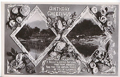 Greeting Postcard - Birthday Greetings   A6089 - Image 1 of 2