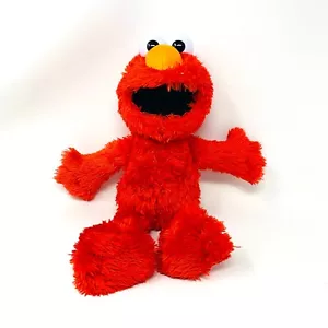 Tickle Me Elmo 2016 Sesame Street Hasbro Talking Plush Doll 14” Works Great - Picture 1 of 8