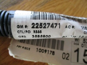 Fuel Line Rear OEM GM NOS P/N 22527471 - Bild 1 von 1