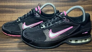 Nike Reax Revolution Black Pink Running Shoes Womens Size 6.5 Training Shoes - Picture 1 of 7