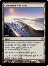 Contested War Zone Mirrodin Besieged Light Play LP MTG Magic DNA GAMES