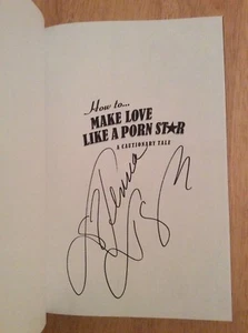 SIGNED by Jenna Jameson - How To Make Love Like A Porn Star HC 1st/1st + Pic - Picture 1 of 12