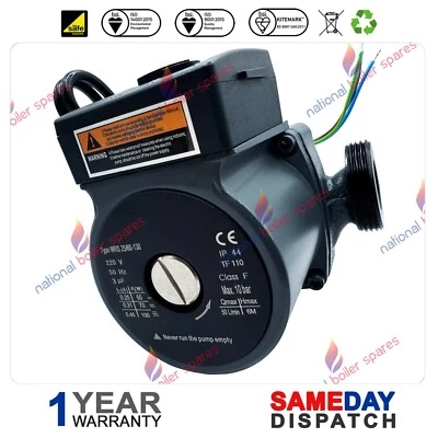 HTS CENTRAL HEATING CIRCULATION PUMP WRS 25/60-130 Comp. MYSON CP63 - Image 1 of 4