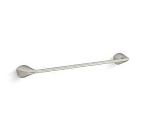 Kohler Wall Mount Single Towel Bar, Availa 18" Vibrant Brushed Nickel, R31182-BN - Picture 1 of 5