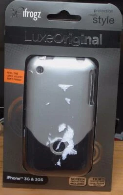 iFrogz Luxe оригинальный - iPhone 3G/3GS - совершенно новый в упаковке бархата мягкая отделка - Изображение 1 из 4