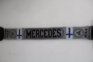 Sciarpa scarf Formula Uno MERCEDES HAKKINEN bufanda Schal écharpe - Imagen 1 de 1
