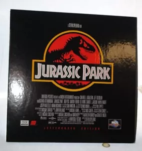 Jurassic Park Letterboxed Laserdisc VG condition - SW Top - Picture 1 of 3