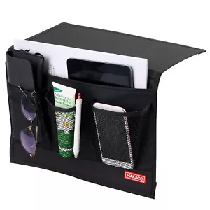 Bedside Storage Organizer Couch Caddy for Remote Control Magazine Phone Rack - Picture 1 of 7