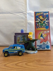 SIMPSONS HOT WHEELS FAMILY CAMPER VAN * BARTZILLA BILLBOARD * JIGSAW PUZZLES - Picture 1 of 18