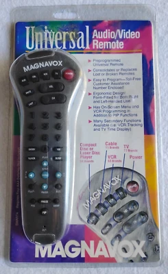 Magnavox Universal Audio/Video Remote SMART4 For TV VCR Cable NEW - Image 1 of 4