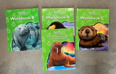 SRA Reading Mastery Grade 2 Student Workbooks A, B and C-Assessment Book  2008 - Image 1 of 2