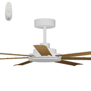 Calibo Alula 60" (1524mm) 7 Blade Indoor/Outdoor DC Smart Ceiling Fan & Remote - Picture 1 of 16