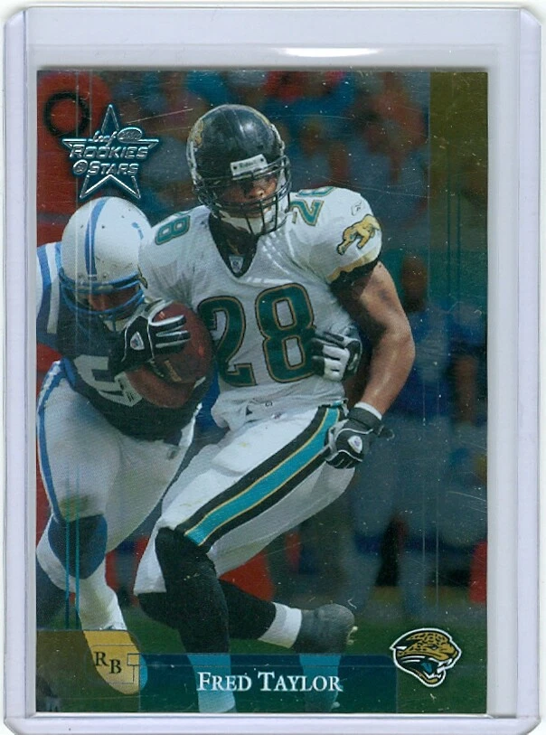 2002 Leaf Rookies & Stars Longevity #43 FRED TAYLOR Jaguars 39/50 Nrmt+ - Image 1 of 1