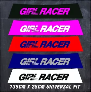 Girl Racer Sunstrip ajuste universal 135 x 28 cm - Imagen 1 de 3
