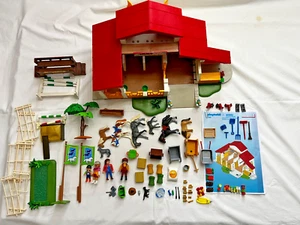 Playmobil Reiterhof 4190 viel Zubehör guter Zustand mit BA o. OVP - Bild 1 von 19
