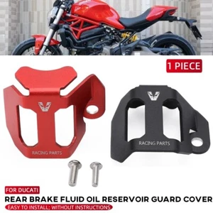 Rear Brake Reservoir Guard Cover Protector For DUCATI Monster 1200/S DesertX 950 - Picture 1 of 24