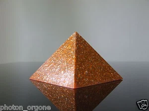 2nd Sacral Chakra Orange Orgone Towerbusters Pyramid Carnelian Sphalerite Opal - Picture 1 of 4
