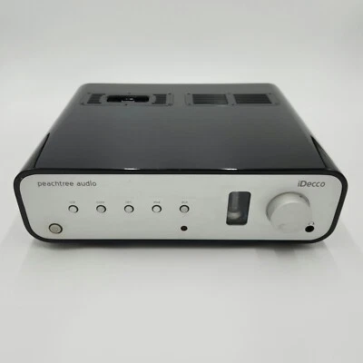 Amplificador de tubo Peachtree Audio iDecco Clase A DAC con base digital pura para iPod Foto 1 de 4