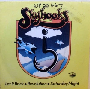 SKYHOOKS - LET IT ROCK 7" 45 LIVE - IN GOOD-PLUS CONDITION - AUS PRESSING - Picture 1 of 1