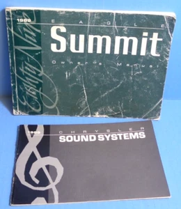 89 1989 Eagle Summit manual de dueños - Imagen 1 de 1