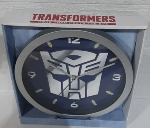 Transformers More than Meets the Eye Wall Clock Analog Display TFC3001 New - Picture 1 of 6