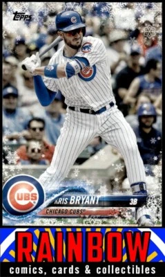 2018 Topps Holiday #HMW69 Kris Bryant - Image 1 of 2