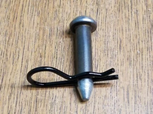 Gabelzapfen 5/8" x 2-1/2" ZC mit AHK Stift Clip  - Bild 1 von 3