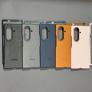 Coque fine antidérapante en cuir pour Samsung Galaxy Z Fold7 Galaxy Z Fold6 - Photo 1 sur 33