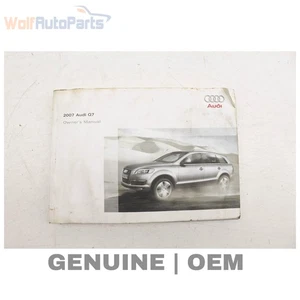 2007 AUDI Q7 - 2007 Owners Manual - Picture 1 of 4